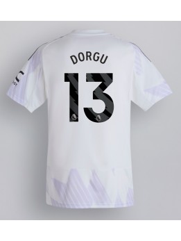 Manchester United Patrick Dorgu #13 Replika Borta Kläder 2025-26 Kortärmad